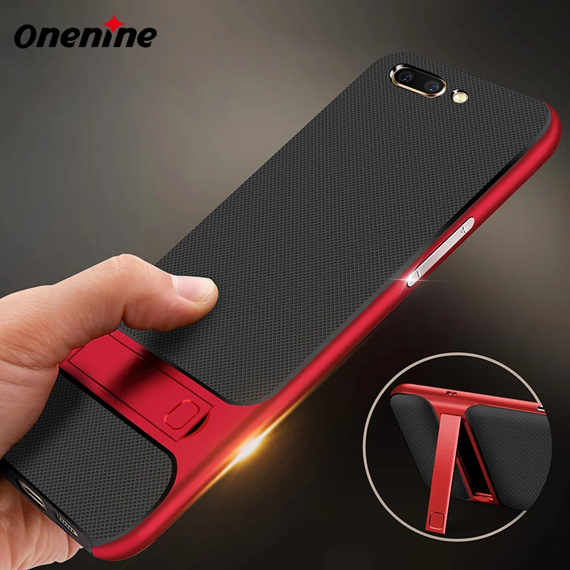 Onenine 3D Kickstand чехол для телефона s OPPO R11 5 дюймов роскошный Силиконовый ТПУ PC