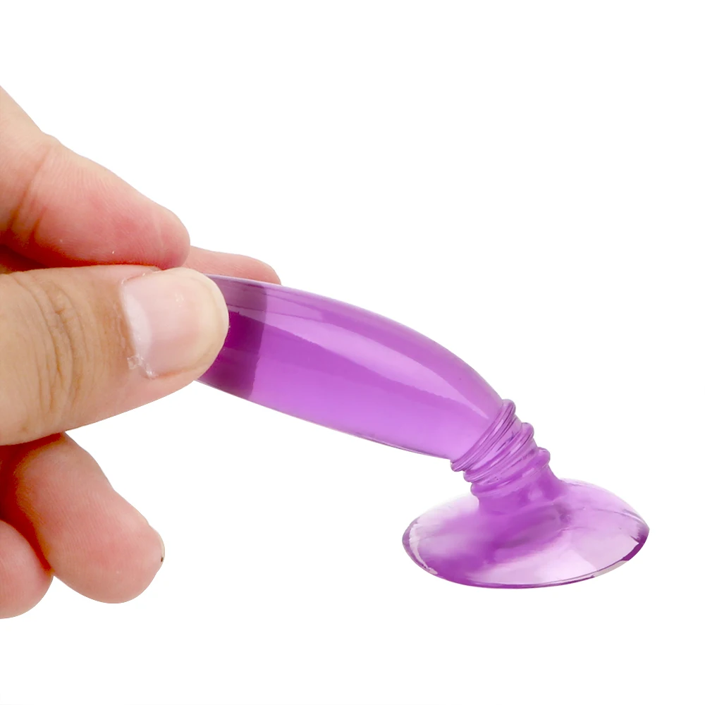 IKOKY Jelly Anal Plug Sex Toys for Men Women Prostate Massager Masturbation Real Skin Feeling Butt Beginner Dildo | Красота и