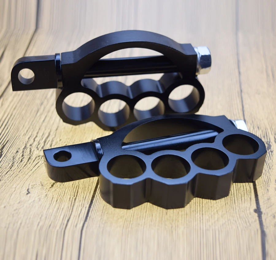 Черная подставка для ног с ЧПУ Harley|harley footpegs|footpegs harleyharley brass |
