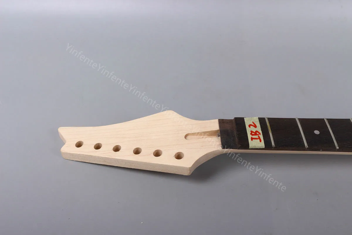 1X электрогитара Шея 24 лада 25 5 дюйма кленовый болт на Diy гитарные части # IB2|Детали и