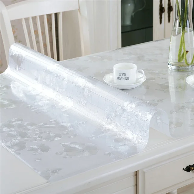 Мягкие прозрачные столовые приборы из ПВХ 16 цветов водонепроницаемые вечерние