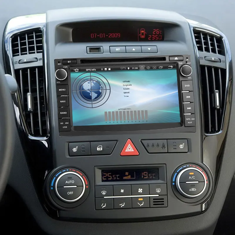2 din автомагнитола Android 8 0 dvd плеер для Kia Ceed 2010 Venga 2011 2012 Мультимедиа gps ГЛОНАСС