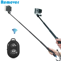 handheld selfie stick phone holder bluetooth remote for iphone samsung smartphones extendable monopod for gopro3 4 action camera