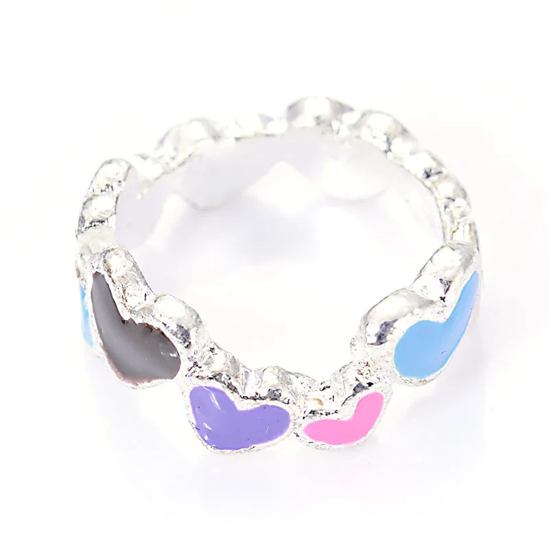 Кольцо с эмалью и Оловянным покрытием 7 мм|enamel ring|rings for womenring |