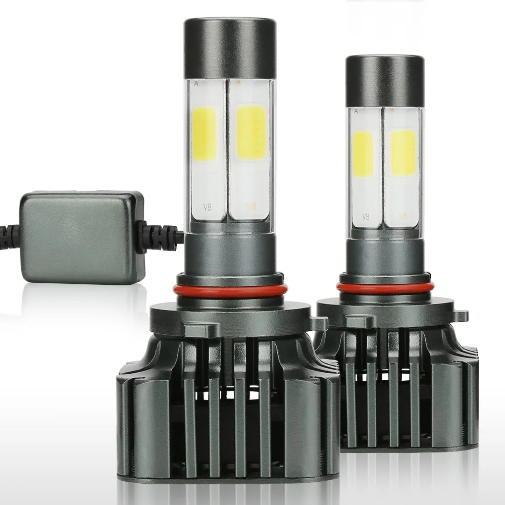 Zdata H7 светодиодная лампа Canbus H4 Led головной светильник s COB H11 9005 100 Вт 12000LM/комплект H8 H9 HB3 12 в 24 в автомобильный противотуманный светильник Авто 3000 К 6000 К 8000 К