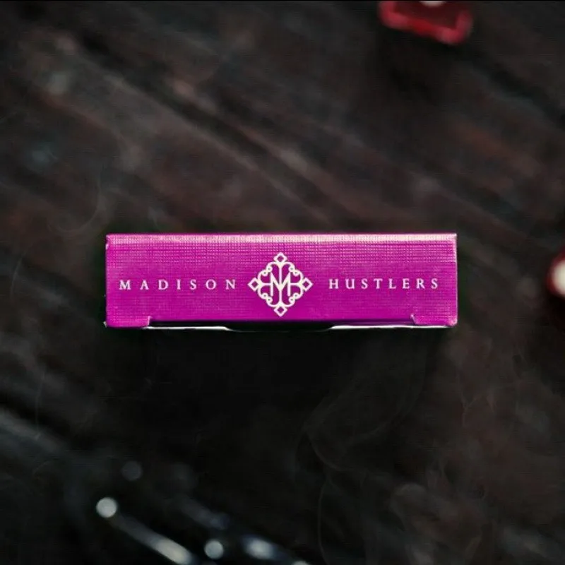 1 колода Hustlers фиолетовый колоды игральных карт Даниэль Мэдисон LIMITED Ellusionist T11 фокусы