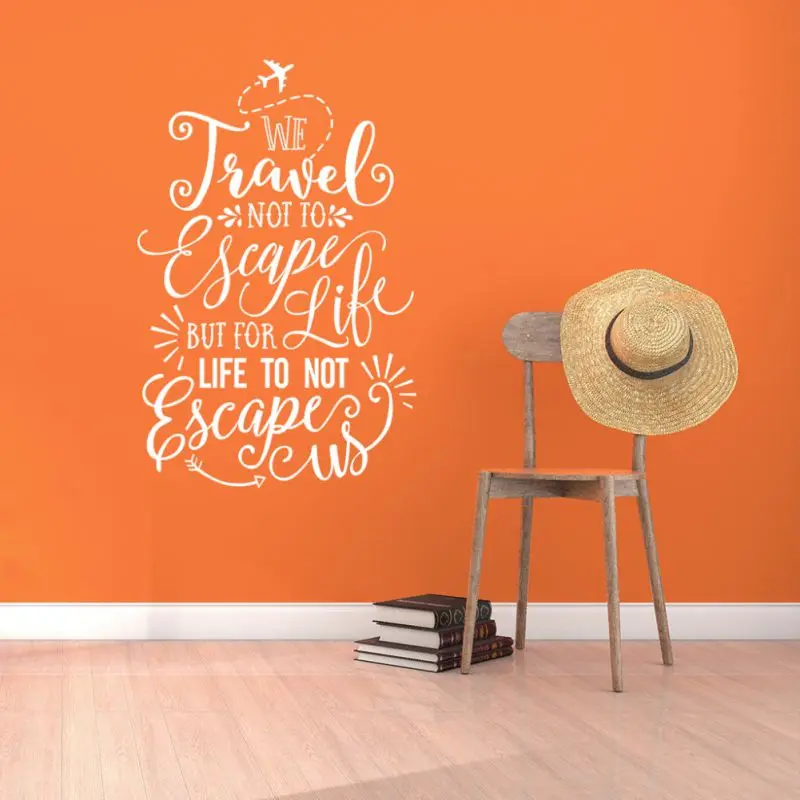 Self-Adehesive PVC Wall Decals Quotes Sayings Words Art Decor Lettering for Bedroom Living Room Apartment | Дом и сад