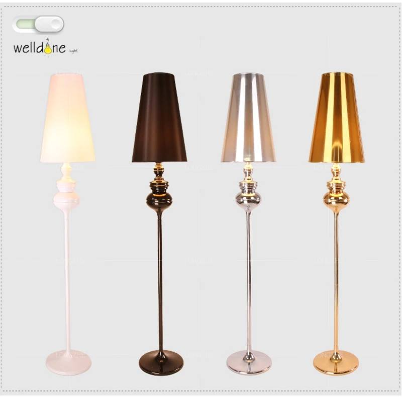 Modern Spanish Guardian Floor Lamp New Classical Bedroom Living Room Standing Fashion Study Hotel Gold LED | Лампы и освещение