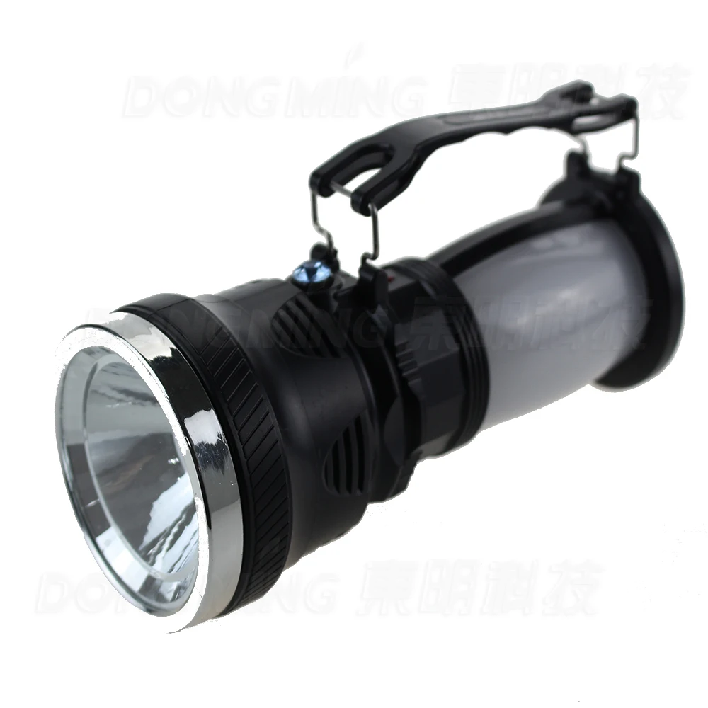 Portable Multi-function Solar Outdoor Camping Flashlight Lantern Hiking Tent LED Light Campsite Lamp Emergency with Handle