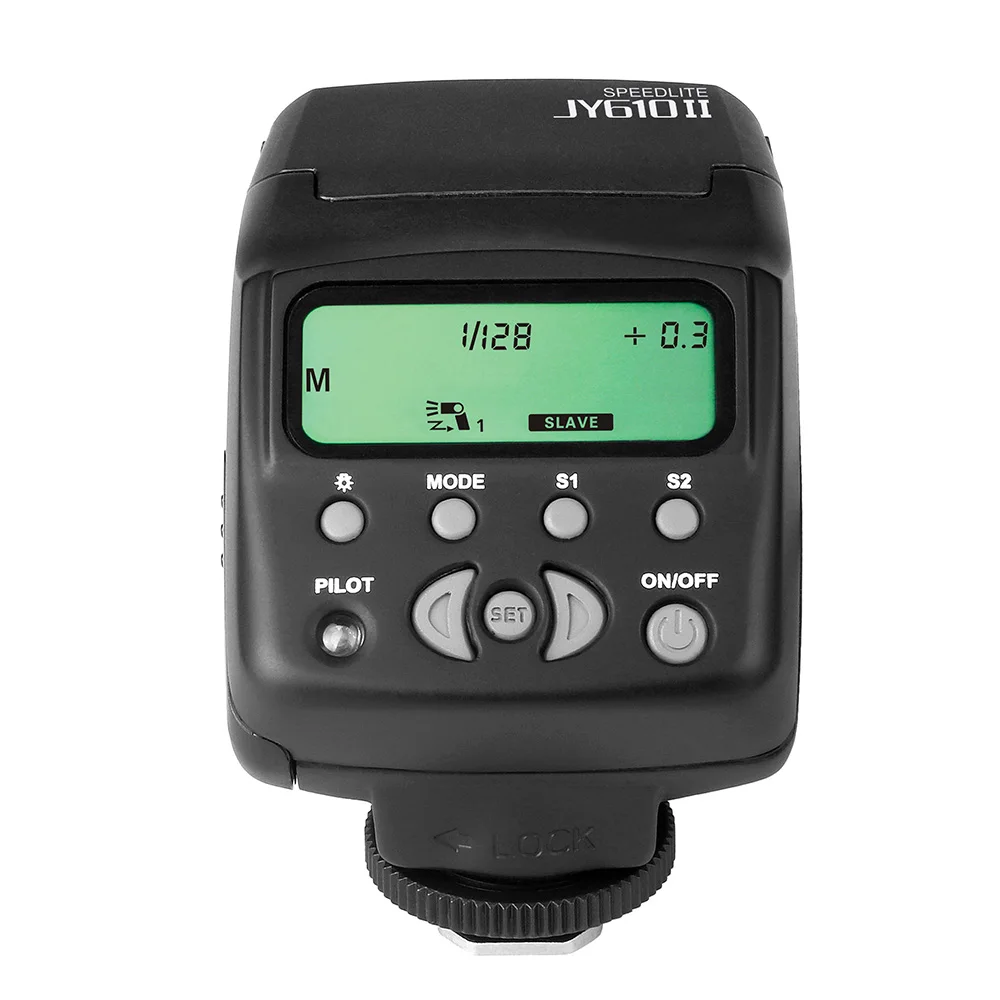 Viltrox JY-610 II Univeral On-camera Mini Flash Speedlite for Nikon D3300 D5300 D7100 Canon 5D Mark II III DSLR Cameras