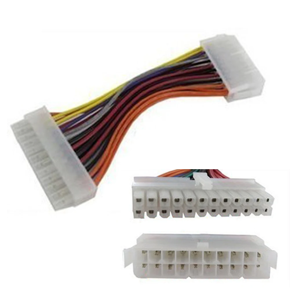 ATX 20 Pin Female to 24 мужской внутренний блок питания для ПК кабель |