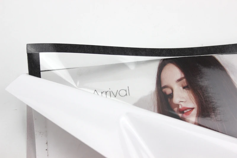 Папка для презентаций наклейка постер дисплей чехол A3 магнитный край настенное