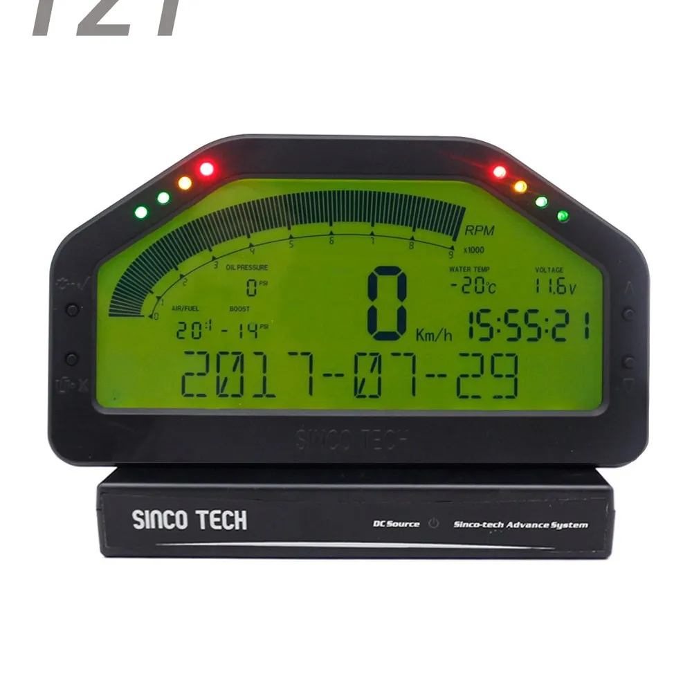SINCOTECH DO904 автогонка тире Bluetooth Полный датчик приборной панели lcd ралли датчик