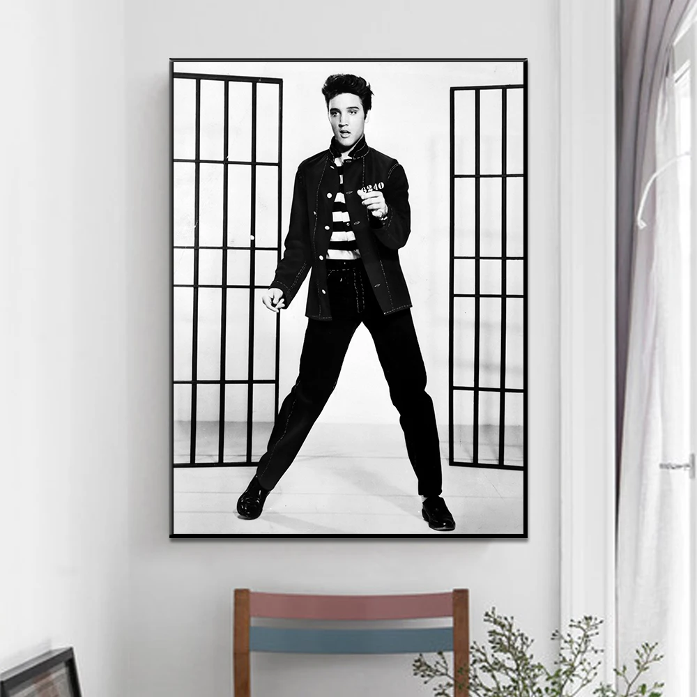 Домашнее украшение печать на холсте настенные картины современные Elvis Presley