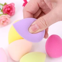 1pc smooth cosmetic puff dry wet use makeup foundation sponge beauty face care tools accessories water drop shape