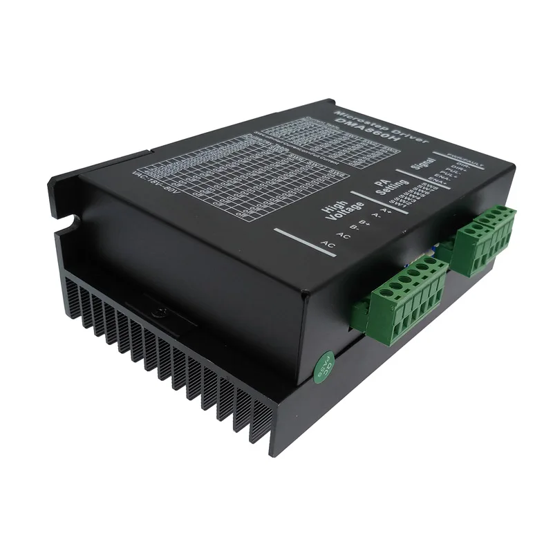

DMA860H step driver 2 phase DSP 2H microstep drivers for nema 34 nema 42 24-80V