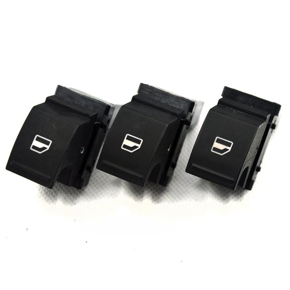 Новый зеркальный переключатель питания фар кнопка переключения окна 6 шт./компл.