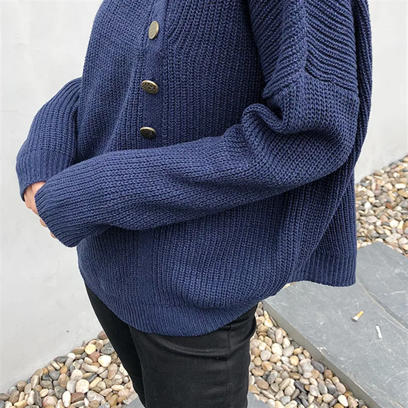 HziriP 2018 Autumn Fresh Women Sweet Sweaters Knitted Solid Pullovers Long Sleeve Fashion Female Tide Ladies Sweater 2 Colors | Женская