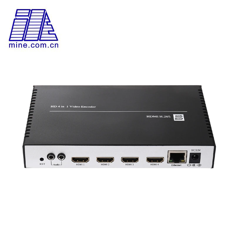 4 канала совместимому с HDMI H.265 / H264 AVC в 1 MEPG потоковый кодировщик IPTV|hdmi h.264 encoder|encoder