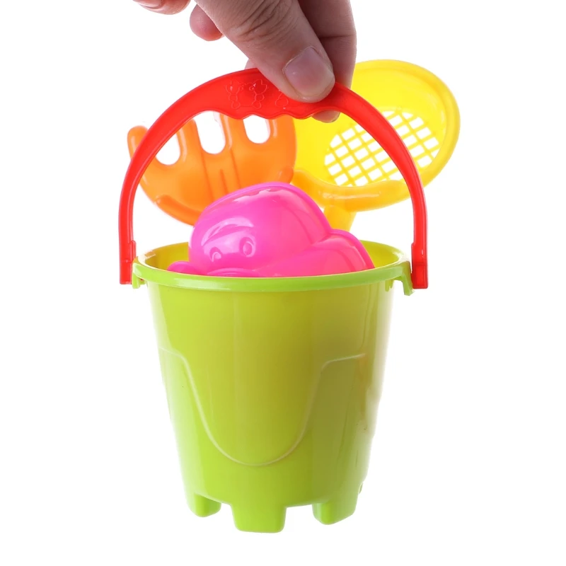 

2020 New Drop ShiP Tiny Beach Sand Tools Toys Bucket Set For Toddler Kids Children Outdoor Toys New