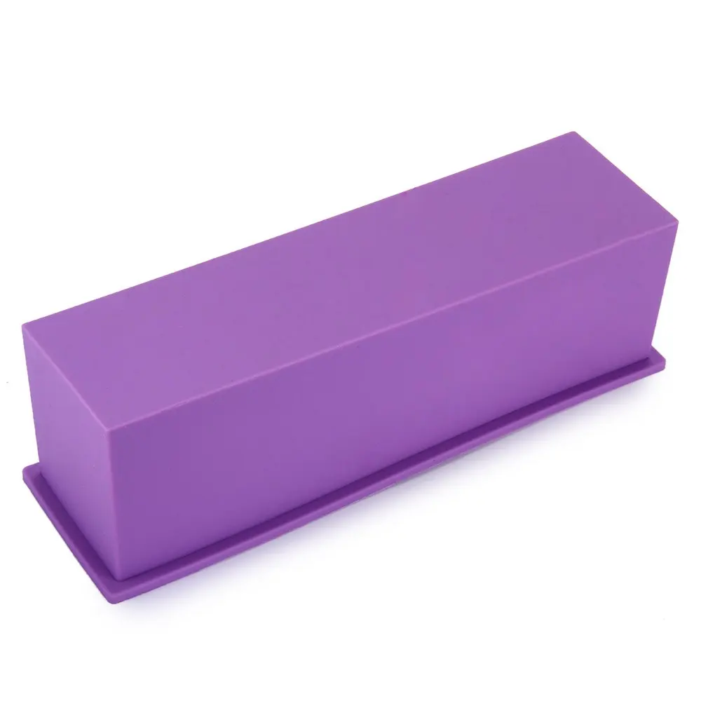 Новая форма для мыла ручной работы Силиконовая прямоугольная выпечки хлеба