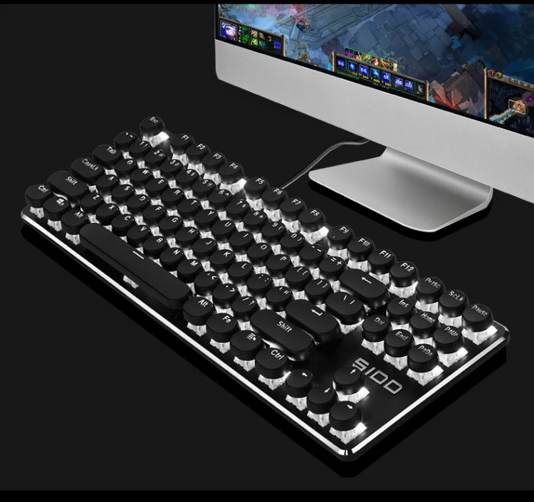 Все поступление второй Genaration Flashget S100 87 ключ USB Проводная Механическая