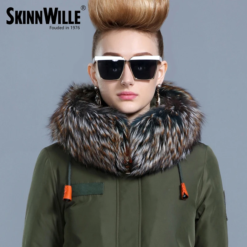 Skinnwille Длинное Пальто пуховика длинная Модель женщин Зимний пуховик длинная скромная поясом Зимняя куртка женский пуховик пальто Теплый Женский Зимний пуховик женский
