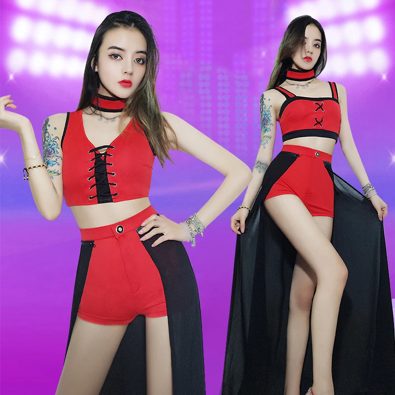 Джазовые танцевальные костюмы для взрослых пикантный Dj ночной клуб бар Ds одежда