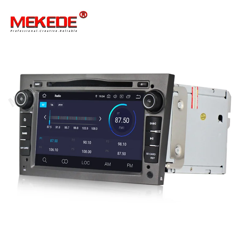 IPS экран 4 + 64G Android 9 0 2 DIN автомобильный радиоприемник с навигацией GPS для opel Vauxhall Astra