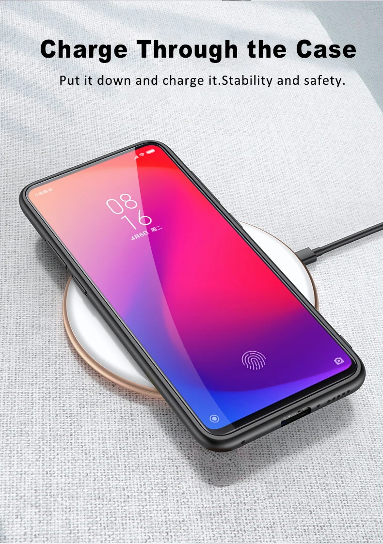 Для Xiaomi mi 9T чехол MOFI для Xiaomi mi 9T pro задняя крышка губка хлопковая ткань мягкий чехол для mi 9T pro фиолетовый розовый коричневый синий