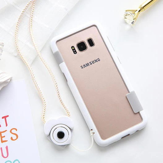 Бампер Zenus skam S10 / Plus силиконовый чехол с цветной амортизирующей рамкой из