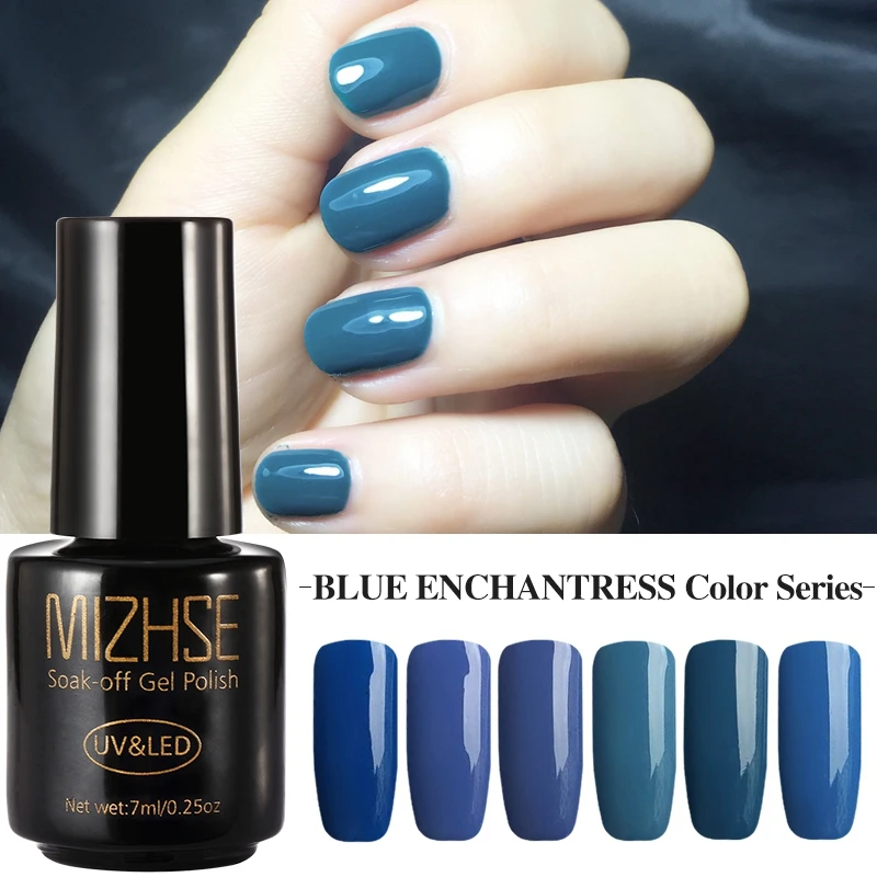 set 23 MIZHSE 7 мл светлый Цветной Гель-лак набор Esmalte Гель-лак резиновая основа верхнее покрытие грунтовка Замачивание лаковый лак Быстро Сухой Гель-лак - Цвет: set 23