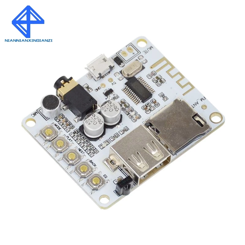 Bluetooth аудио приемник плата с USB TF слот для карты декодирования воспроизведения