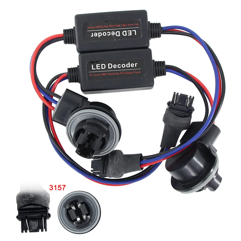 Caubus резистор 1156 P21W PY21W T20 7440 7443 T25 3156 3157 1157 BAY15D P21/5 Вт Светодиодный свет нагрузки ошибок не мерцает декодер