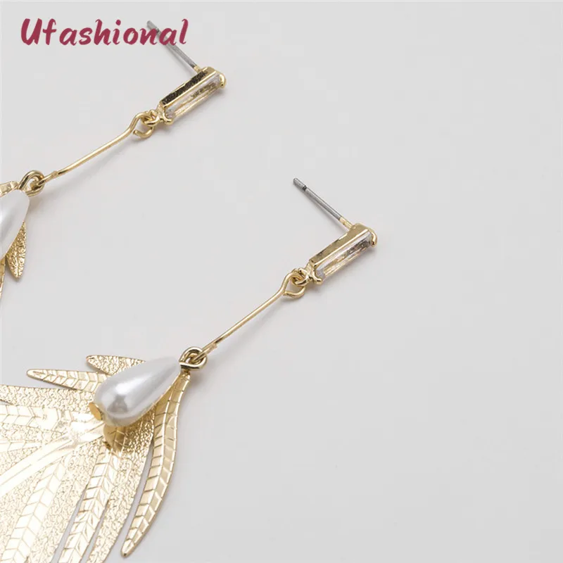 Bijoux Femme сплав перламутровые серьги натуральные атмосферные ювелирные изделия