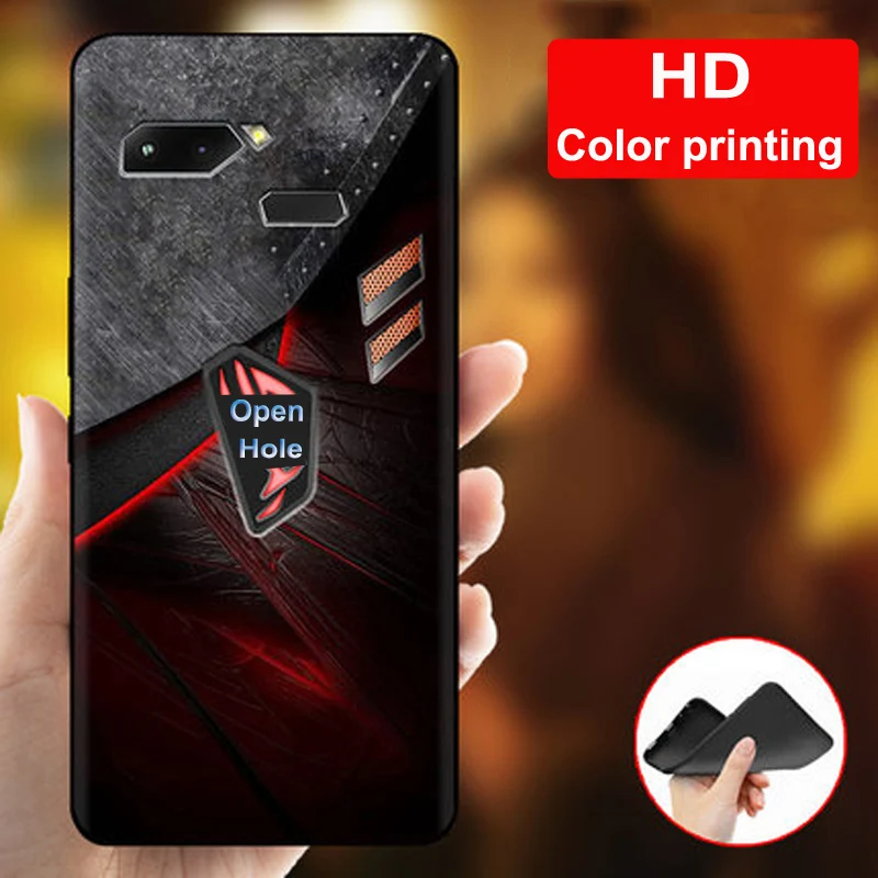 Для asus ROG чехол для телефона ZS600KL крутая игра интересный Мягкий Силиконовый ТПУ защитный Lite asus rog телефон Тонкий чехол тонкие чехлы
