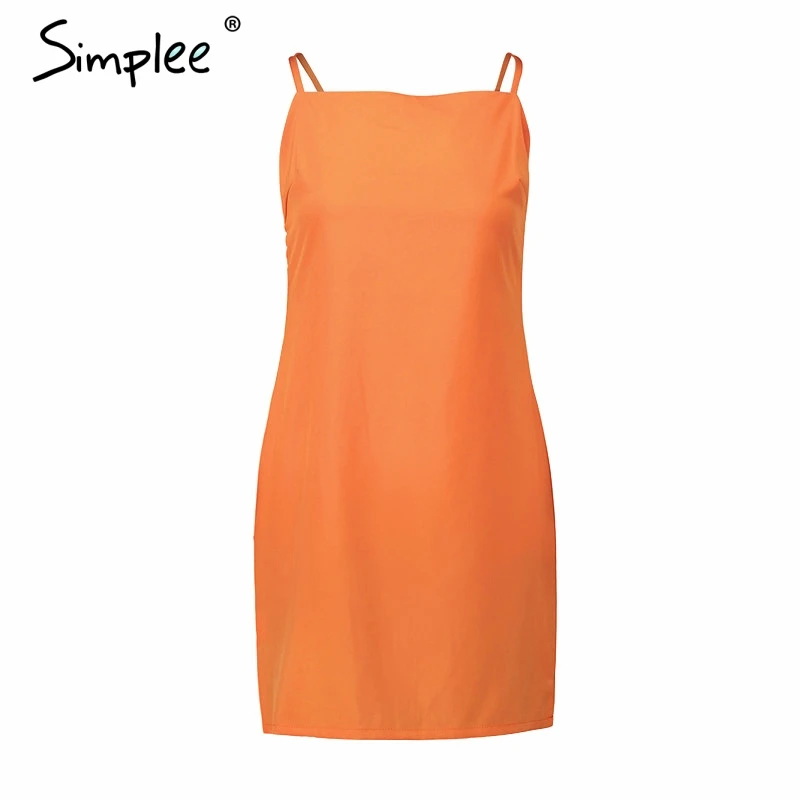 Женское платье на бретельках Simplee Белое Облегающее Платье с открытой спиной и