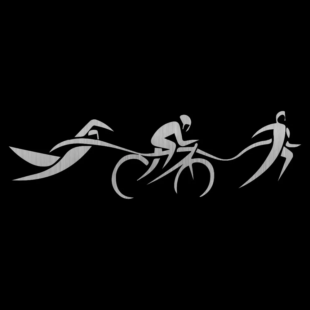Tancredy 18*5 3 см Модный Триатлон спортивный новый стиль Ослепительная наклейка для