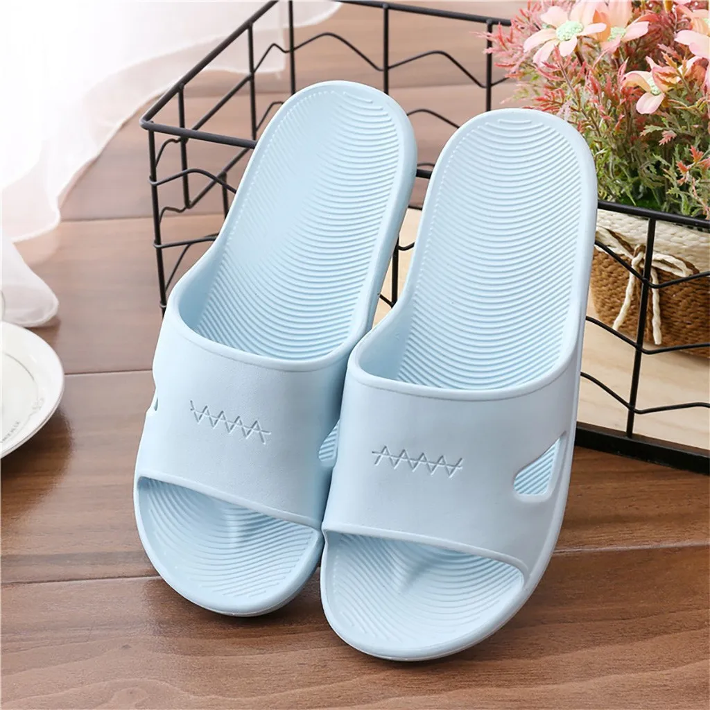 Женские Простые сандалии с дезодорантом для душа и бассейна легкие Тапочки