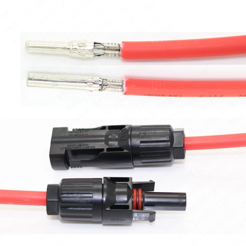 1000 пар/партия водонепроницаемый Штекерный соединитель для солнечной