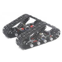 building blocks moc technical track system compatible with lego