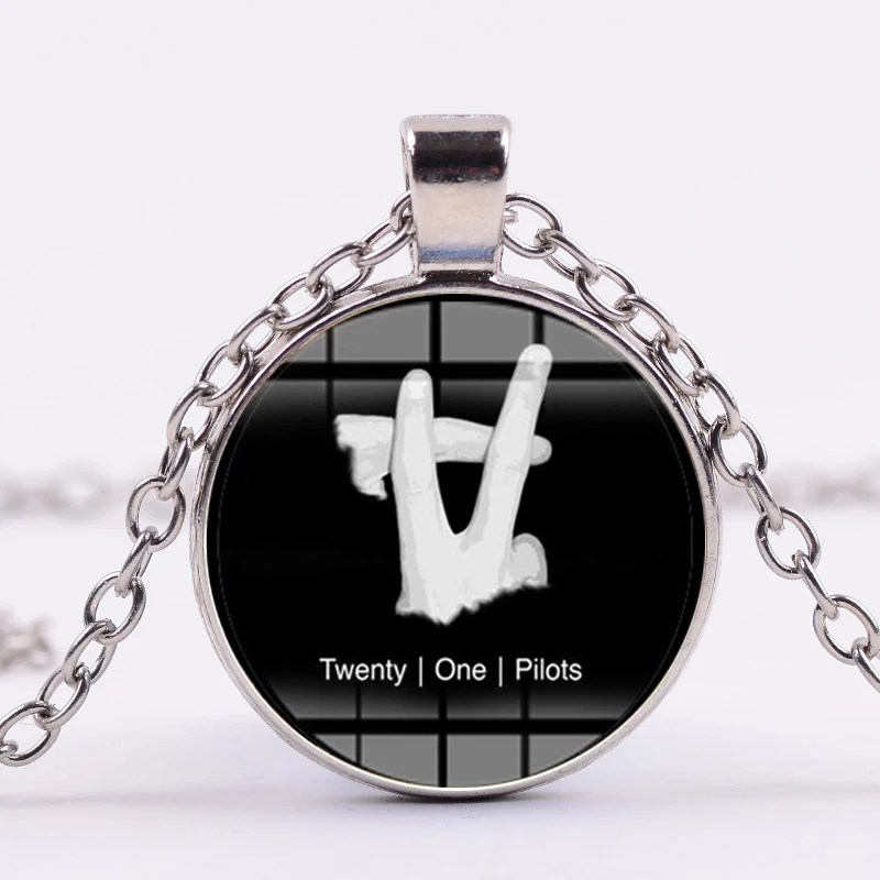 SONGDA Горячая музыкальная группа Twenty One Pilots кулон ожерелье для поклонников сувенирный подарок четыре цвета длинная цепь Модный рок ювелирные изделия Хип-хоп