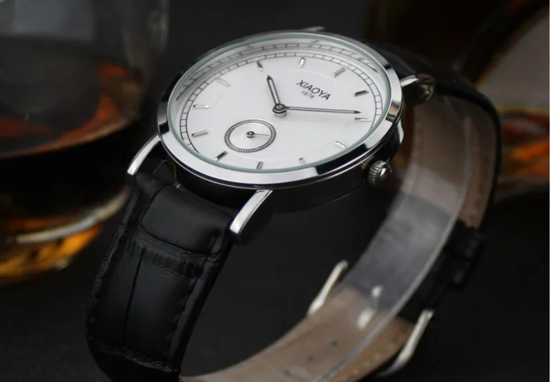 Мужские часы от ведущих роскошных брендов XIAOYA Montre Homme из нержавеющей стали