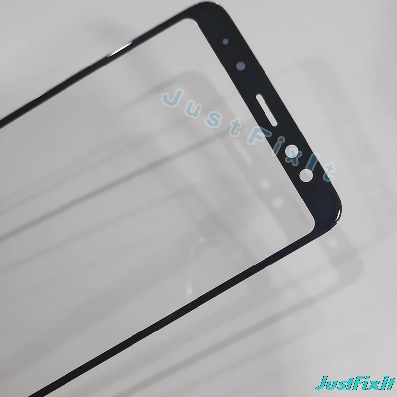 10 pcs/lot For Samsung Galaxy A8 2018 A530F Touch Screen Panel Front Outer Glass Lens Cover Replacement | Мобильные телефоны и