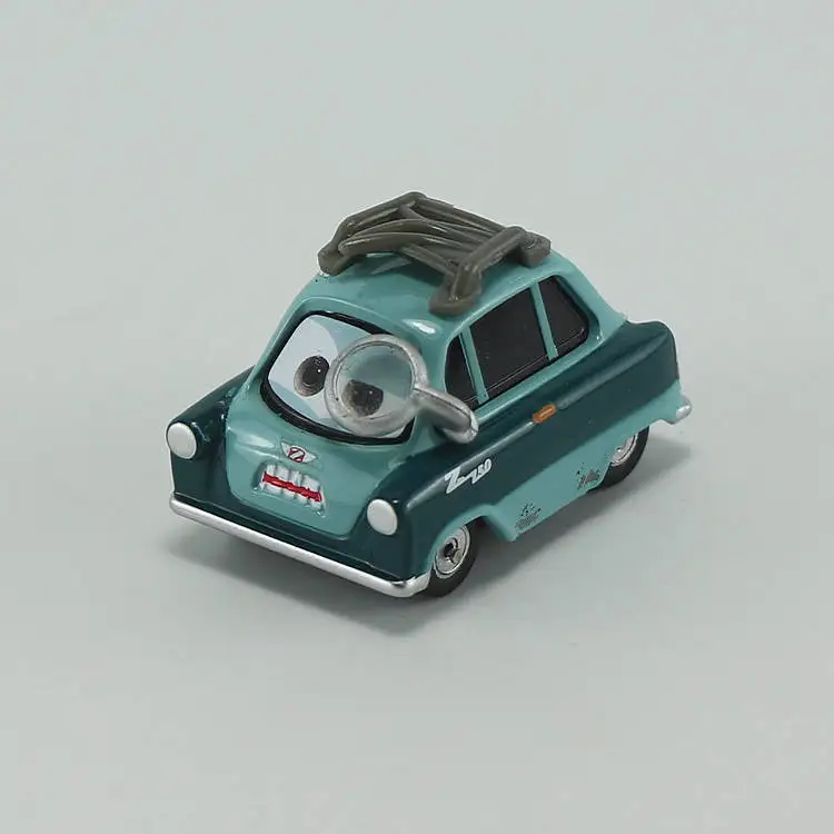 Disney Pixar машинки профессора Z с очками 1:55 весы литья под давлением металлического