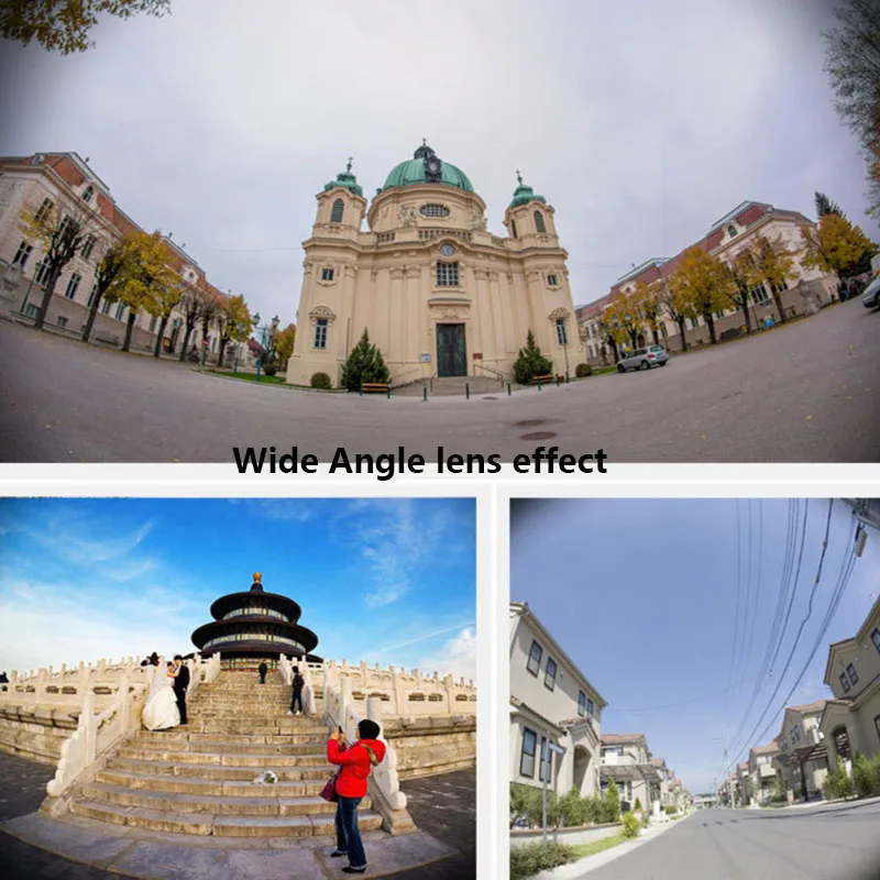 Портативный универсальный комплект объективов для камеры сотового телефона