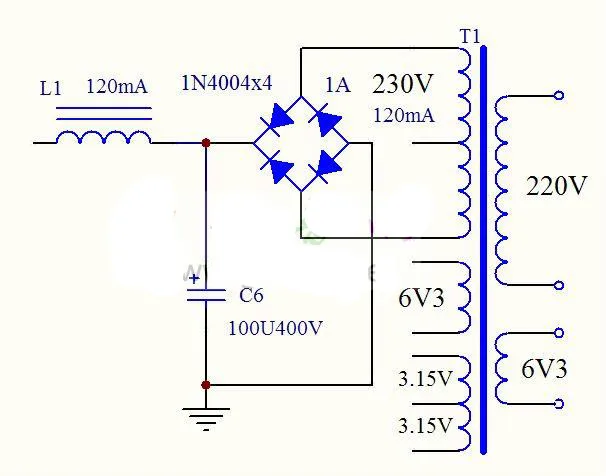 AIYIMA 6N1+ 6P1 клапанный стерео усилитель доска вакуумные трубки усилители накаливания AC источник питания+ 3 шт. трубки