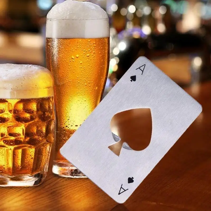 

Smart Poker Card Home Kitchen Bar Tool Soda Beer Bottle Cap Opener