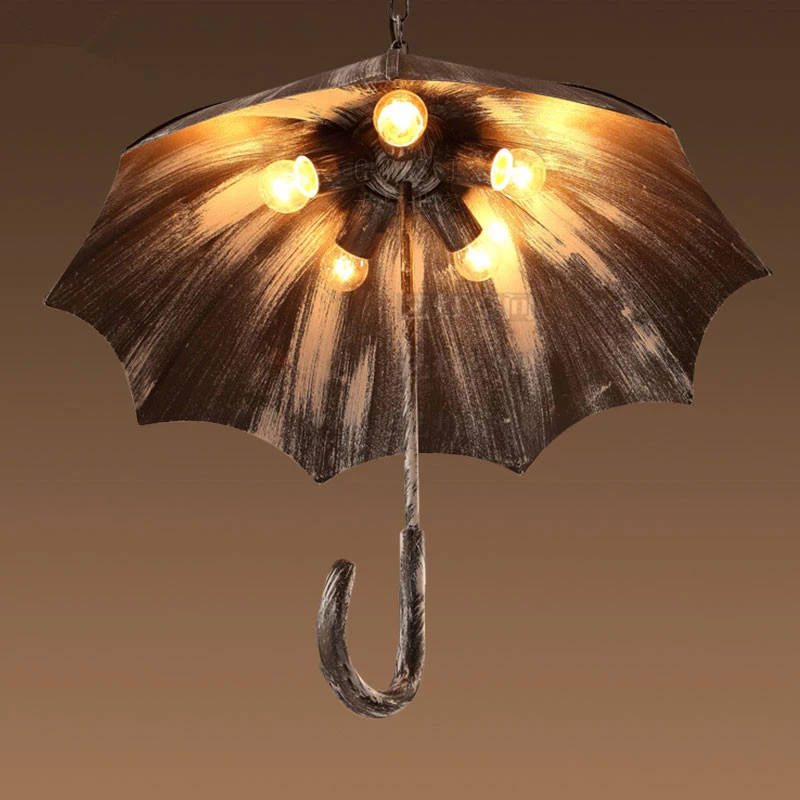 Современный светодиодный подвесной светильник s Umbrella Stle Light винтажный лампа для
