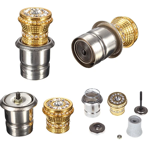 Bling Rhinestone инкрустированная Авто железная Зажигалка для прикуривателя 12V Luxury